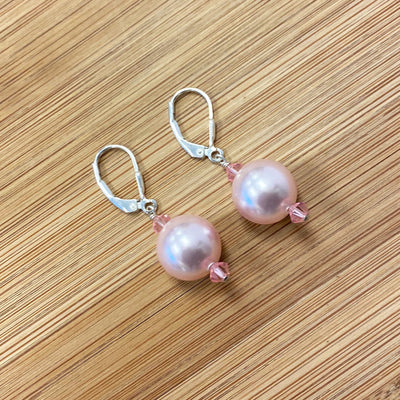 Drop Pearl Earrings