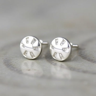 Small Sterling Silver Stud Earrings