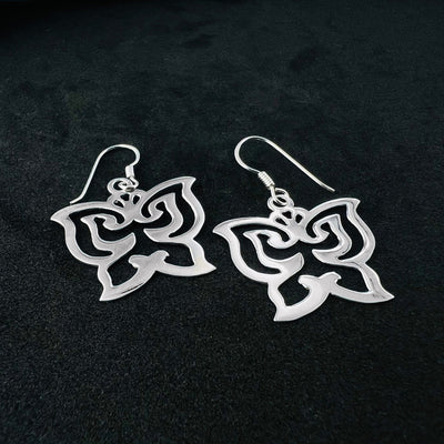 Sterling Silver Butterfly Earrings