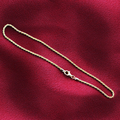 Vermeil Anklets