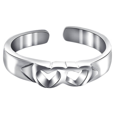 Sterling Silver Heart Rings