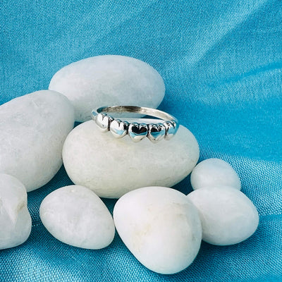 Gemstone Couple Rings