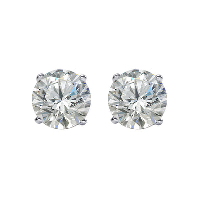 Cubic Zirconia Sterling Silver Earrings